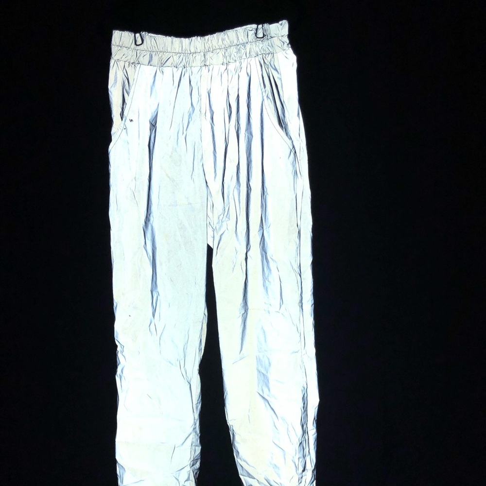 Fashion Nova reflective joggers pants